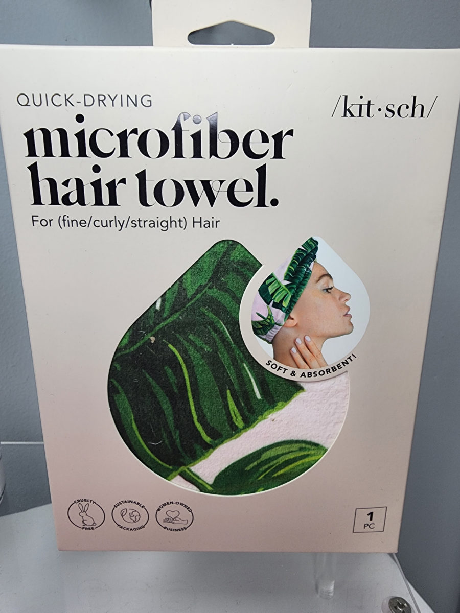 Quick Dry Towel Palm Print